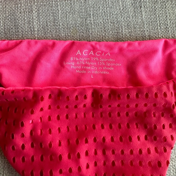 Acacia Shaka top + Fins bottom (size L) NWT - Picture 2 of 6
